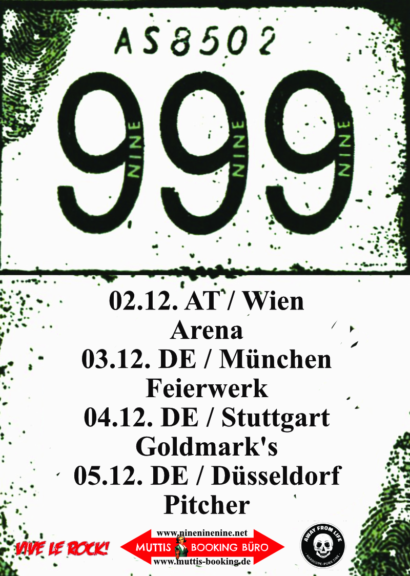 999 (uk) + GARDEN GANG (ger)