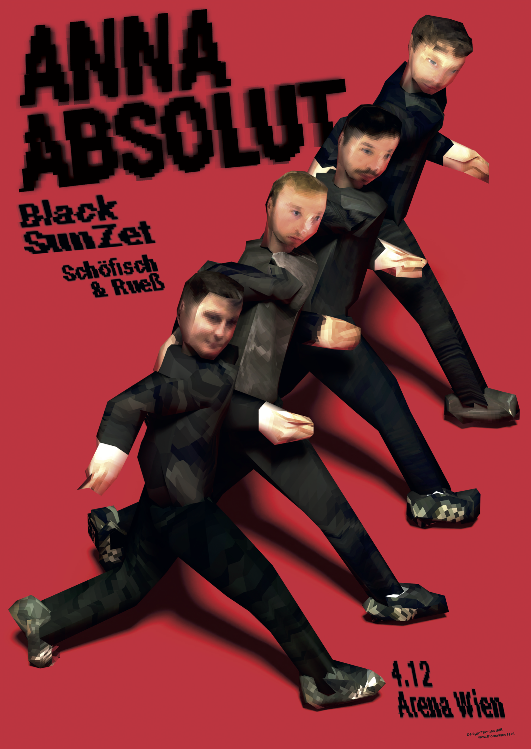 ANNA ABSOLUT (aut) + BLACK SUNZET (aut) + SCHÖFISCH & RUEß (ger)