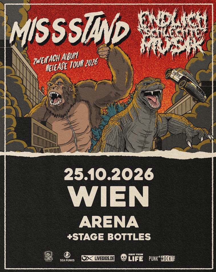 MISSSTAND (aut) + ENDLICH SCHLECHTE MUSIK (ger) + STAGE BOTTLES (ger)