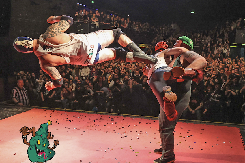 WUW UNDERGROUND WRESTLING - CHRISTMAS BRAWL